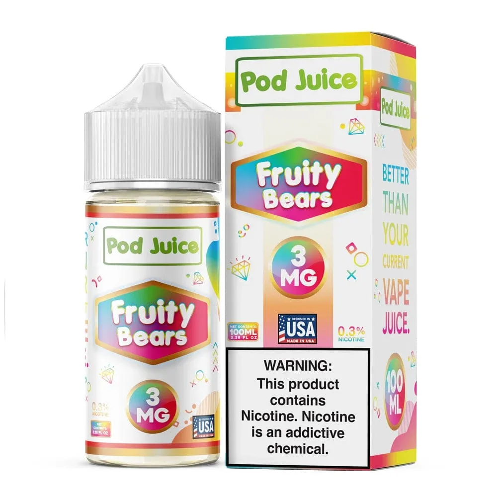 Fruity Bears - Pod Juice - 100mL
