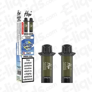 Higo Krystal Pro 600 Blue Razz Lemonade Prefilled Pods 2 Pack