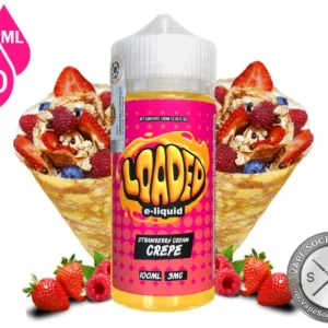 Strawberry Cream Crepe Loaded 100ml