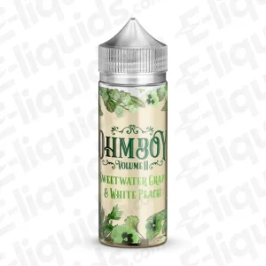 Ohm Boy Sweetwater Grape & White Peach 100ml Shortfill Vape Juice