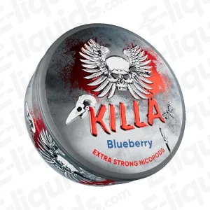 Killa Blueberry Extra Strong Nicotine Pouches
