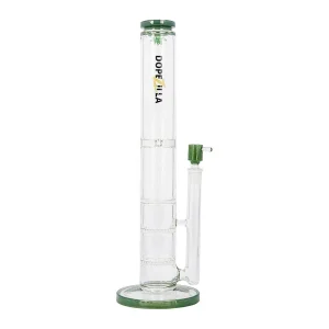 16" Dopezilla Cerberus Water Pipe - Milky Teal