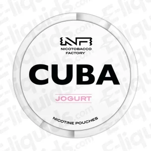 CUBA White Jogurt Nicotine Pouches