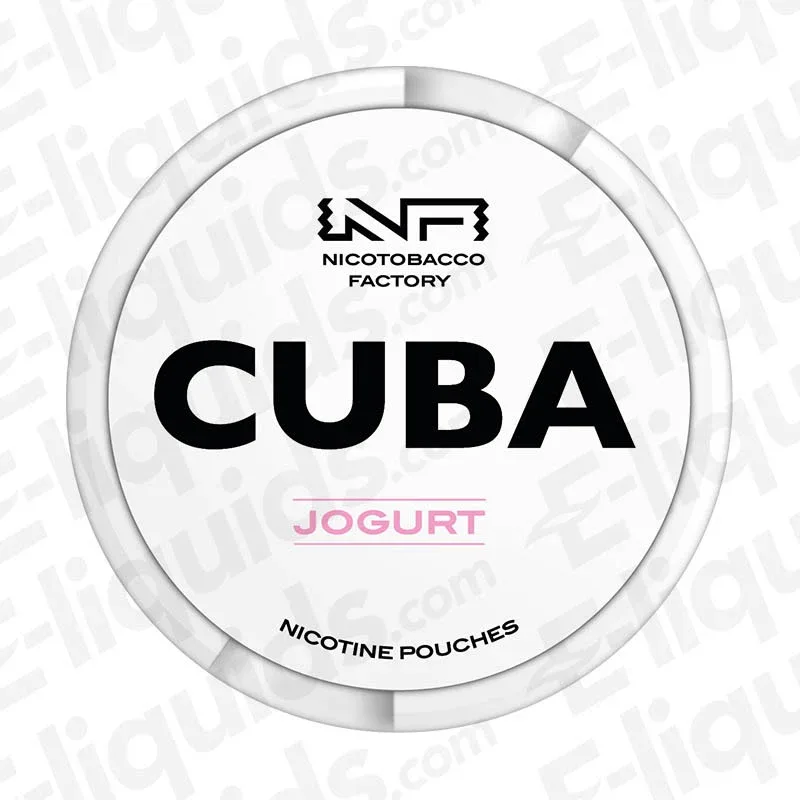 CUBA White Jogurt Nicotine Pouches