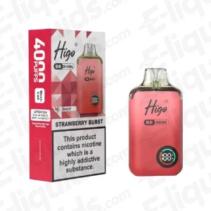 Higo BB 4000 Strawberry Burst Prefilled Pod Kit