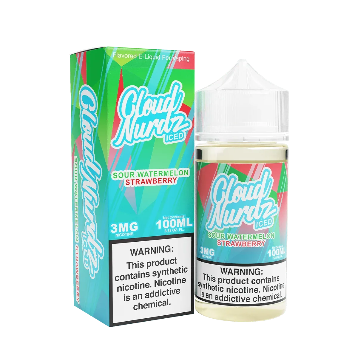 Cloud Nurdz Iced Freebase Vape Juice
