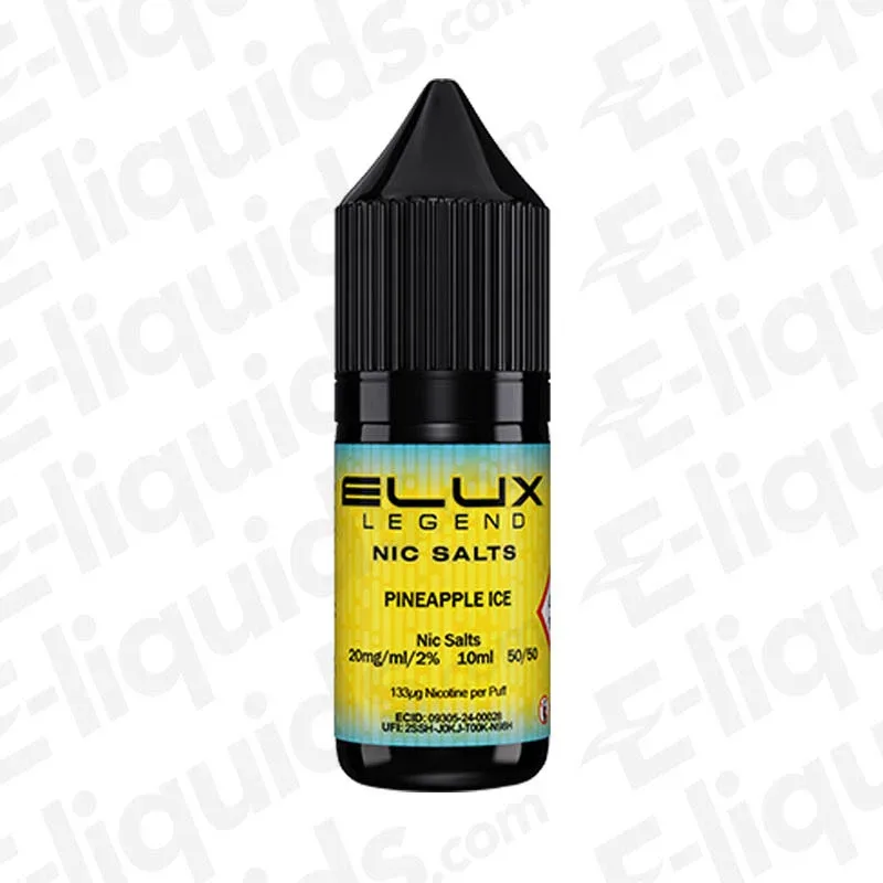 Elux Legend Pineapple Ice Nic Salt - Image 2