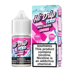 Nectarine Lychee ICED SALT - Hi Drip - 30mL