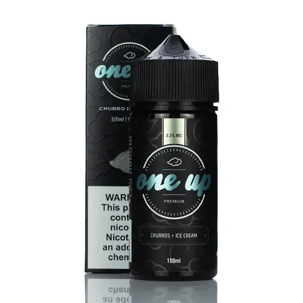 One Up Premium E-liquids - Churro and Ice Cream - 100ml