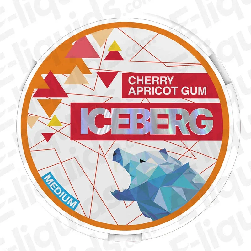 Iceberg Cherry Apricot Gum Nicotine Pouches