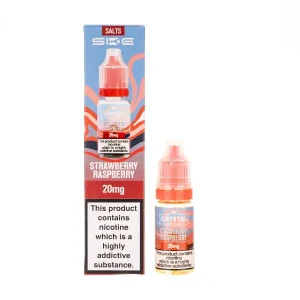 Strawberry Raspberry Nic Salt E-Liquid by SKE Crystal