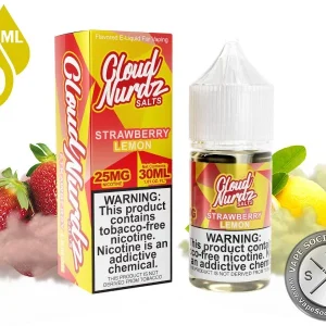 Strawberry Lemon CLOUD NURDZ SALTS 30ml
