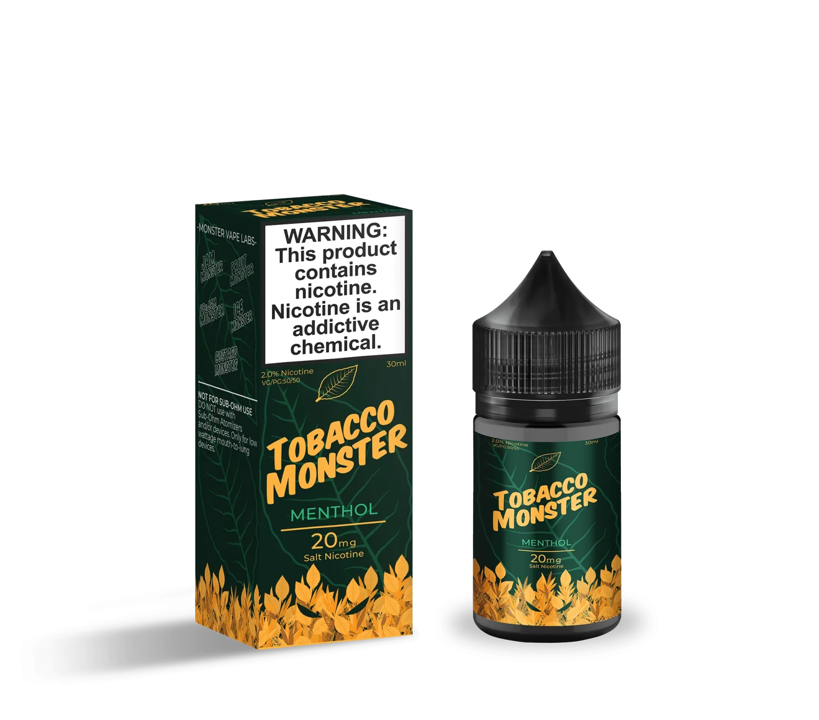 Menthol SALT - Tobacco Monster - 30mL