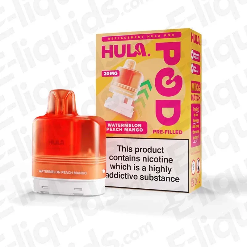 HULA Watermelon Peach Mango Prefilled Pod