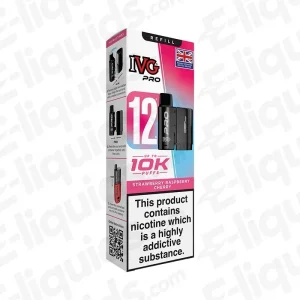 IVG Pro 12 20mg Strawberry Raspberry Cherry Prefilled Pod