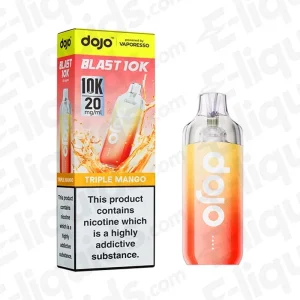 Vaporesso Dojo Blast 10k Triple Mango Prefilled Pod Kit