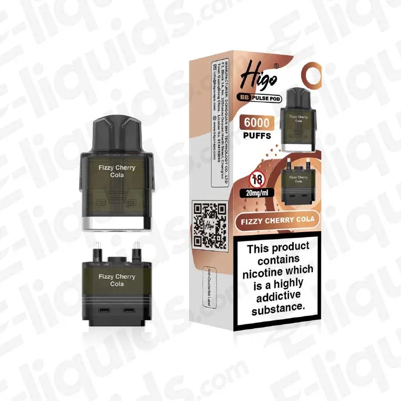 Higo BB Pulse Fizzy Cherry Cola Prefilled Pod