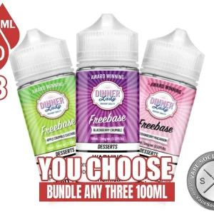 Dinner Lady E-liquid Bundle 3x100ml (300ml)