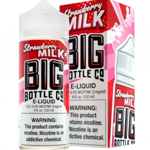 Strawberry Milk by Big Bottle Co - 120ML