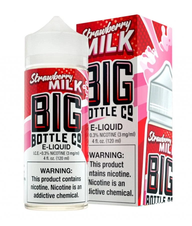 Strawberry Milk by Big Bottle Co - 120ML