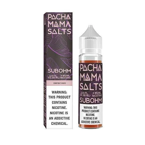 PACHAMAMA SUB OHM SALTS | Starfruit Grape 60ML eLiquid
