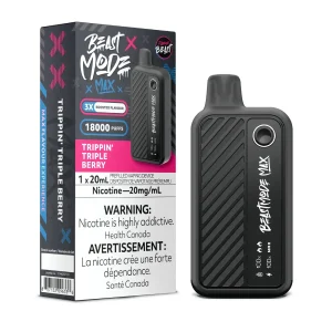 Flavour Beast Beast Mode Max 18K Disposable Trippin’ Triple Berry