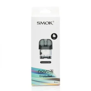 SMOK Novo 4 Empty Replacement Pod 3-Pack
