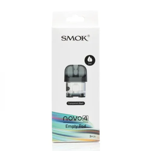 SMOK Novo 4 Empty Replacement Pod 3-Pack