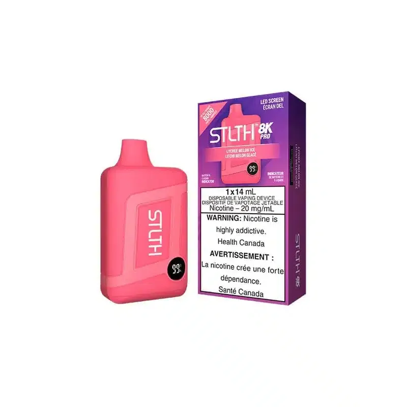 STLTH 8K Pro Disposable Lychee Melon Ice