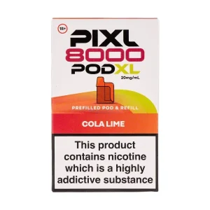Cola Lime Pixl 8000 Prefilled Pod + Refill Pack