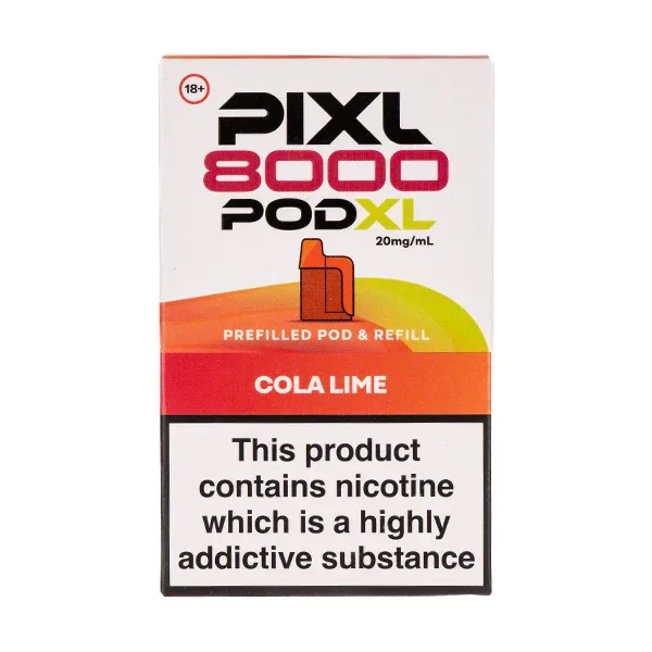 Cola Lime Pixl 8000 Prefilled Pod + Refill Pack