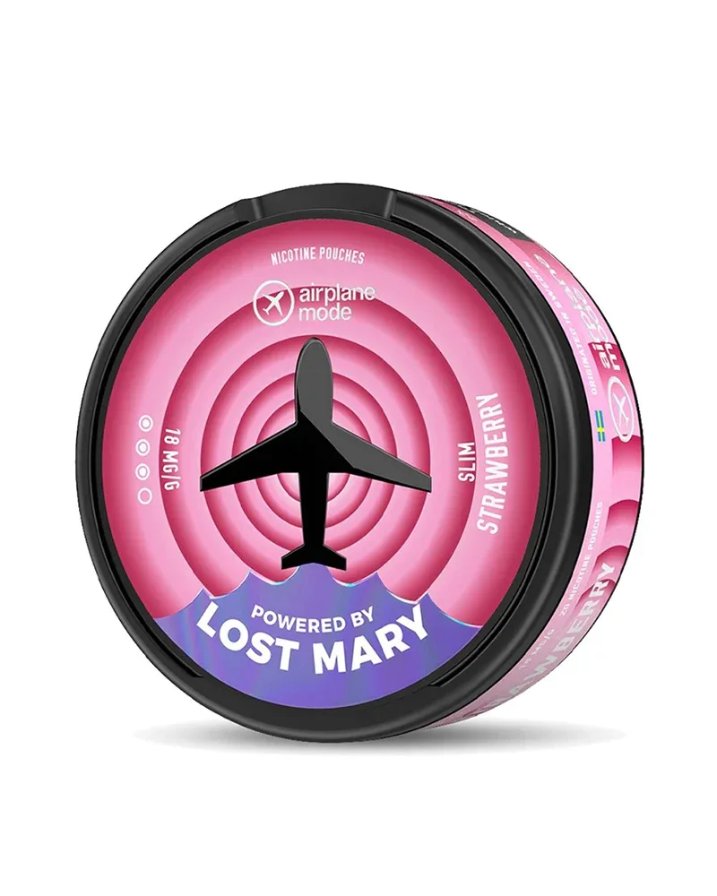 Strawberry Lost Mary Airplane Mode Nicotine Pouches - Image 2