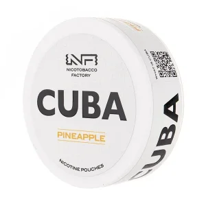 Pineapple Nicotine Pouches by Cuba White
