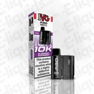 IVG Pro 12 20mg Blueberry Raspberry Prefilled Pod