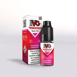 IVG Intense Salts Strawberry Sensations Nic Salt E-Liquid