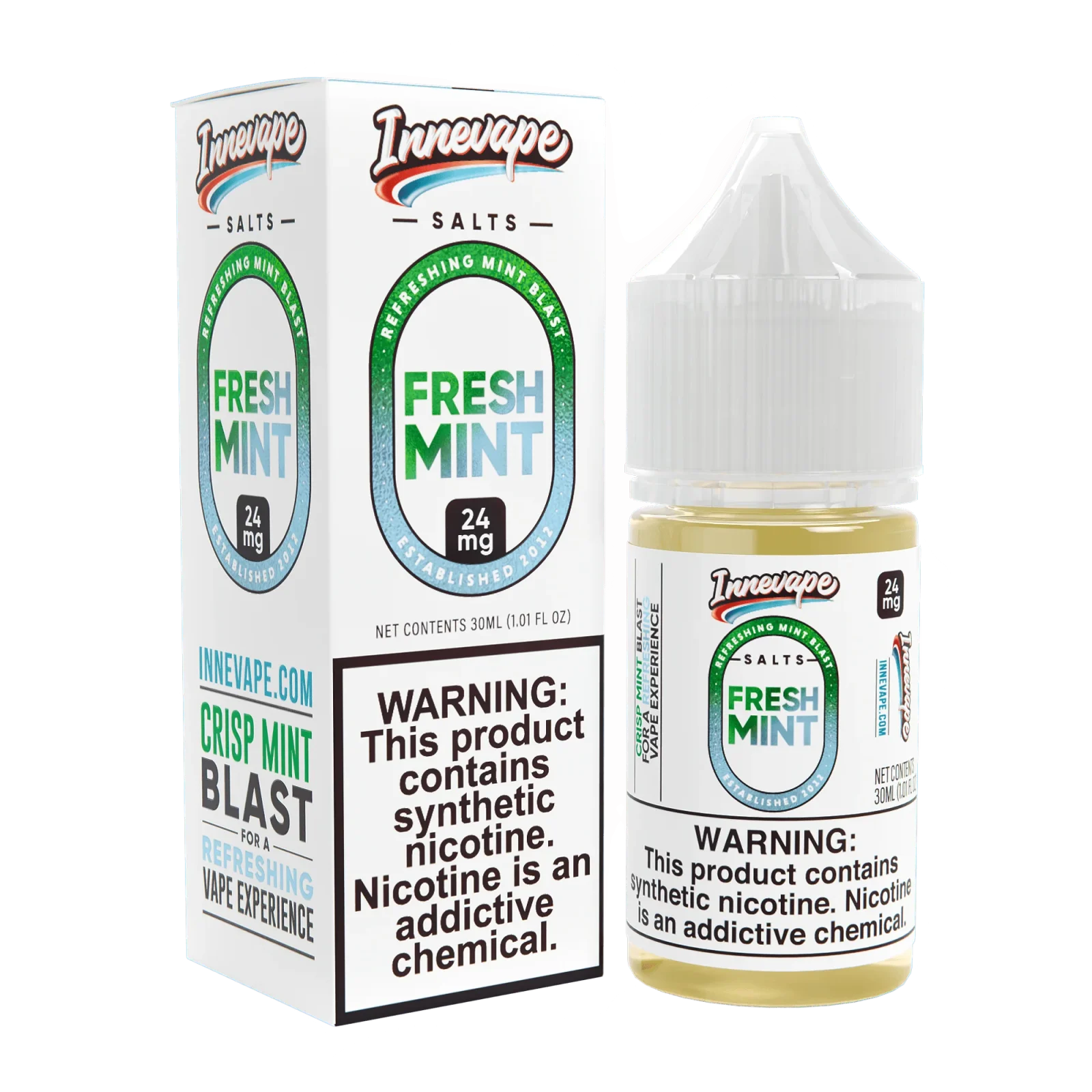 Fresh Mint SALT - Innevape E-Liquids - 30mL