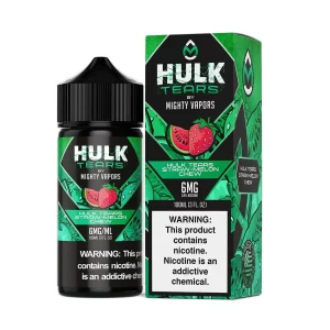 Hulk Tears Straw Melon Chew | Mighty Vapors Hulk Tears | 100mL