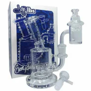 Dogg Lbs (Water Pipe) Everyday 6.5" Mini Rig Box Set 14mm & Banger