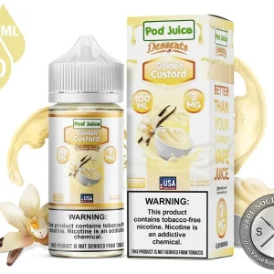 Golden Custard POD JUICE 100ml