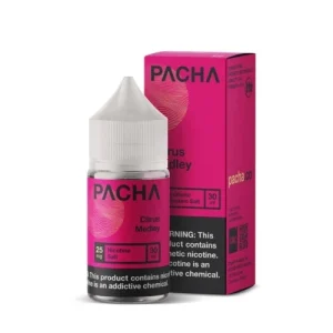 Pacha Salt E-Liquid - Citrus Medley - 30ml | Only $14.99