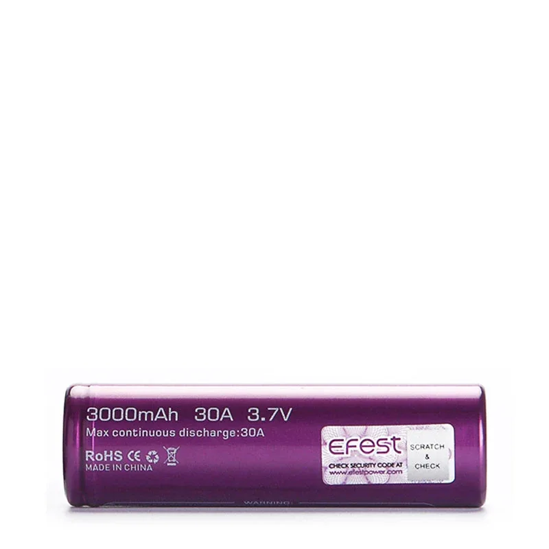 Efest 20700 Battery 3000mAh 30A (2pcs) - Image 2