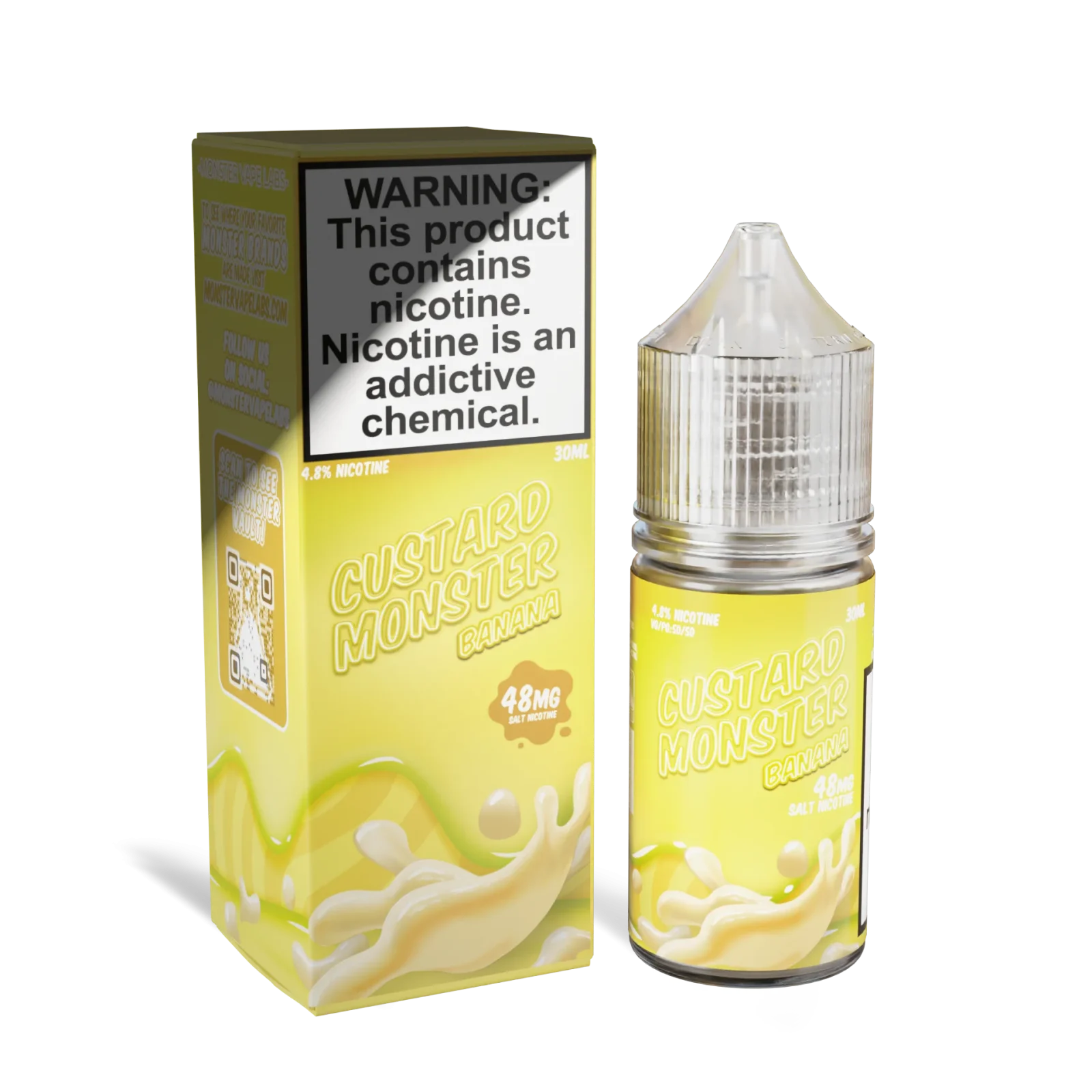 Custard Monster Banana Vape Juice - Image 2