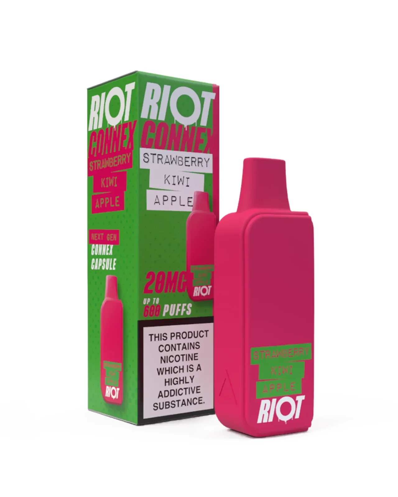 Strawberry Kiwi Apple Riot Connex Pod - Image 2