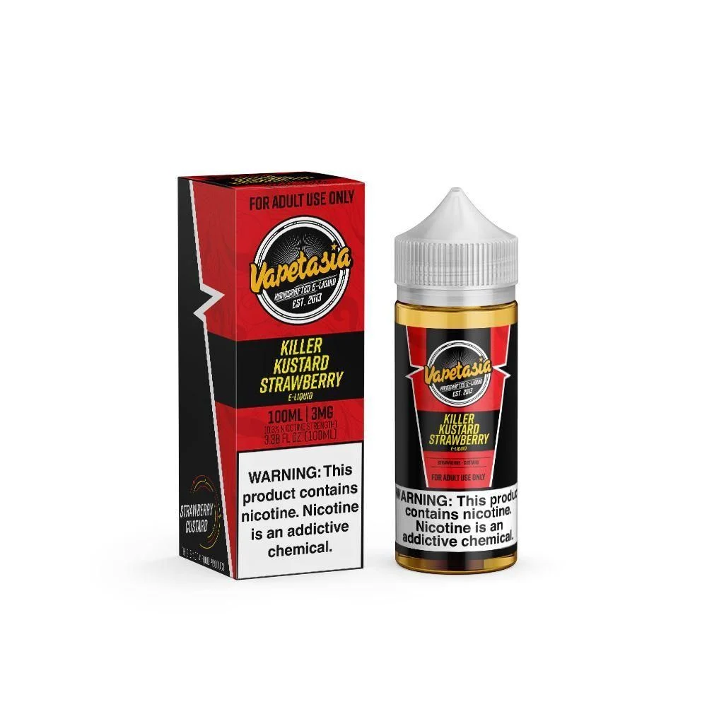 Killer Kustard Strawberry Vapetasia 100mL 00mg