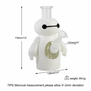 Non branded Water Pipe H664 7" Baymax