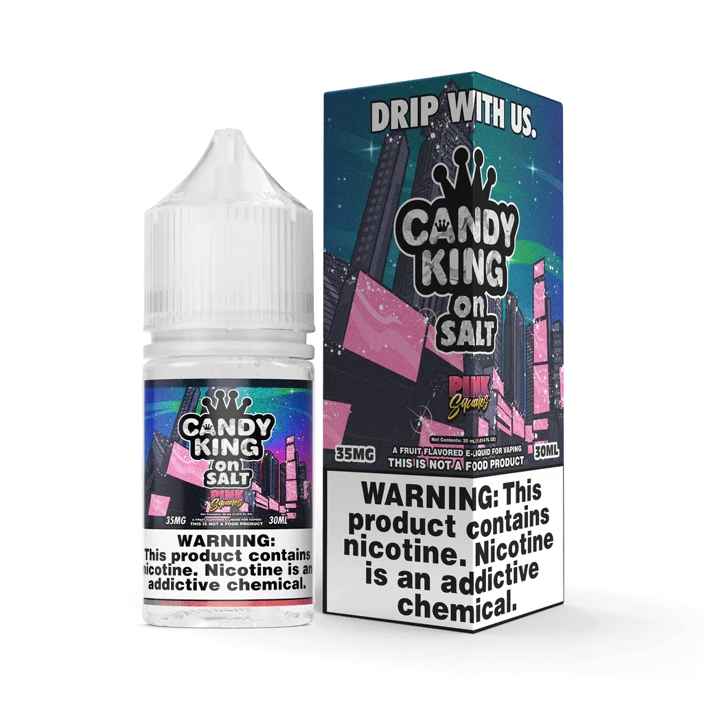 Pink Squares SALT - Candy King On SALT - 30mL