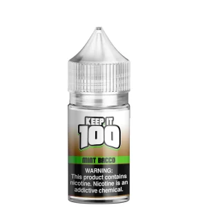 Keep It 100 Salt Mint Bacco eJuice
