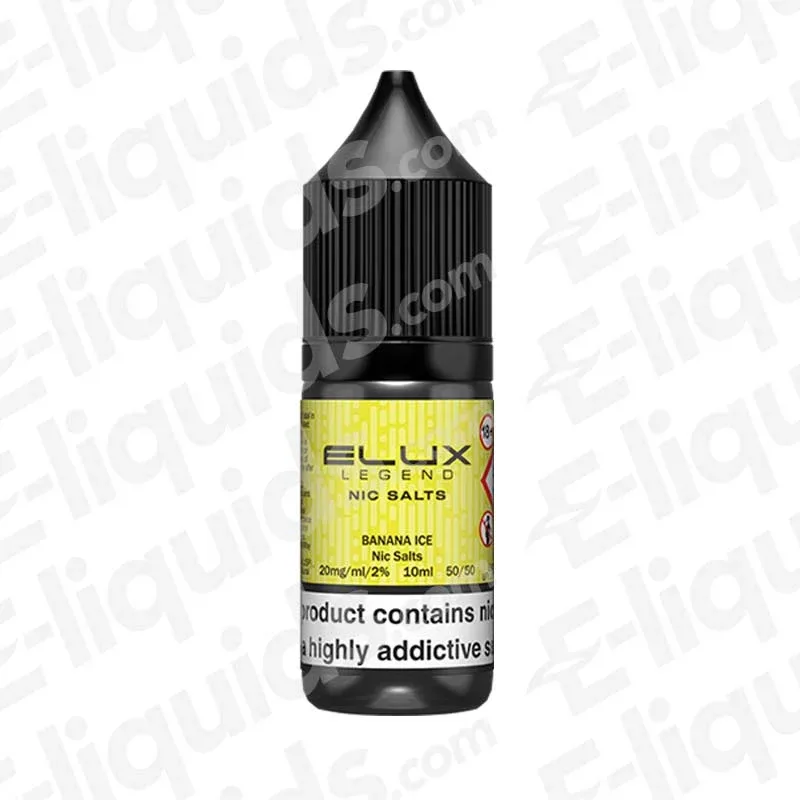 Elux Legend Banana Ice Nic Salt - Image 2