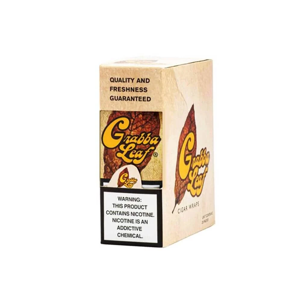Grabba Leaf Cigar Wraps 2-Pack (25ct Display Box)