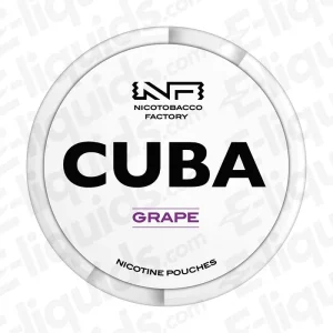 CUBA White Grape Nicotine Pouches